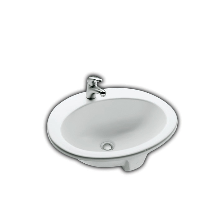 Umywalka Hatria Ovaline Y0F4 60x52 cm- sanitbuy.pl