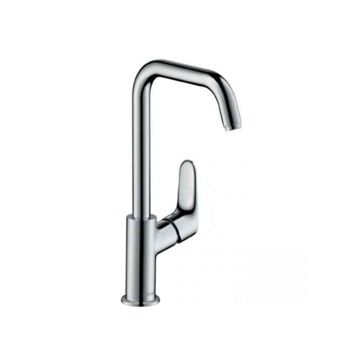 Bateria umywalkowa 240, DN15 Hansgrohe Focus, z obrotową wylewką 120 stopni, bez kompletu odpływowego- sanitbuy.pl