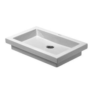 Umywalka Duravit 2nd Floor blatowa 580x415 mm- sanitbuy.pl