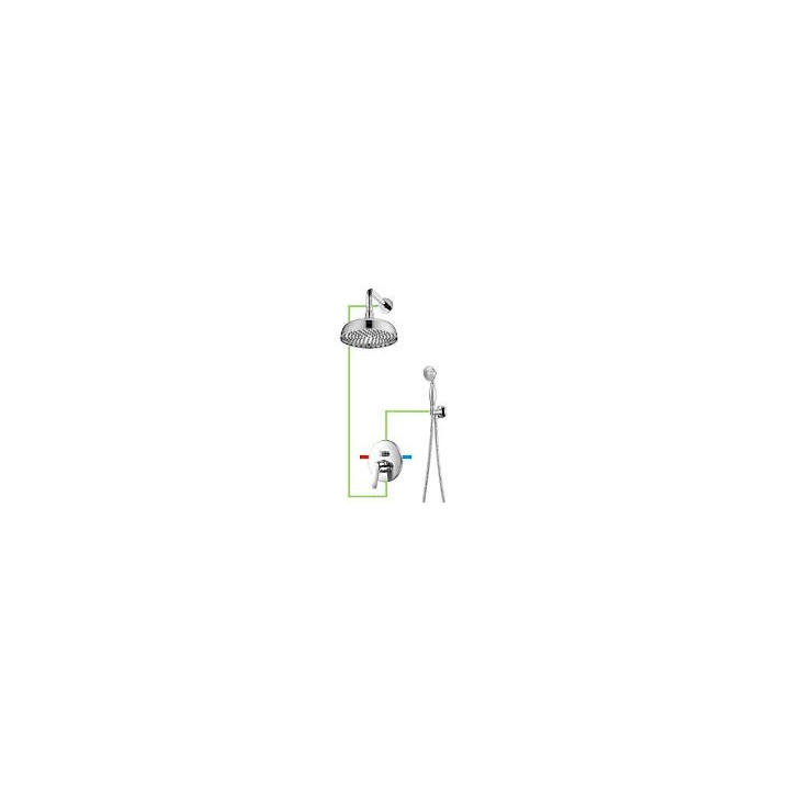 System podtynkowy Omnires Art Deco - sanitbuy.pl