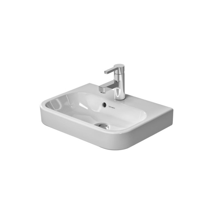 Umywalka meblowa Duravit Happy D. 500 mm, Biały Alpin- sanitbuy.pl