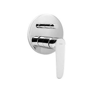 Bateria  podtynkowa Flat - Tres, wannowo-natryskowa, 1 - uchwytowa- sanitbuy.pl