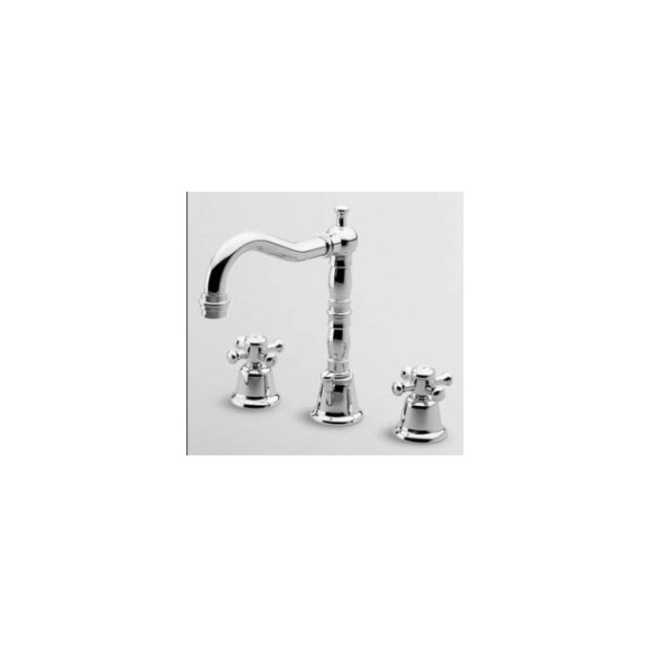 Bateria umywalkowa Zucchetti Delfi 3-otworowa  - sanitbuy.pl
