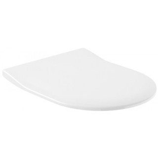 Deska sedesowa Slimseat Villeroy & Boch Omnia Architectura Biały Alpin,  wolnoopadająca, zawiasy ze stali szlachej- sanitbuy.pl