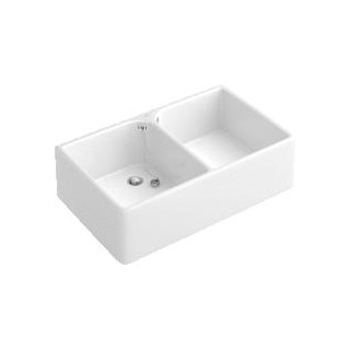 Zlewozmywak podwójny Villeroy & Boch O.Novo 895x220x550 mm- sanitbuy.pl