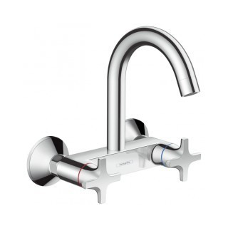 Bateria kuchenna dwuuchwytowa  Hansgrohe Logis- sanitbuy.pl