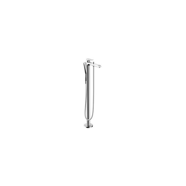 Bateria wannowa Hansgrohe Metris, jednouchwytowa, montaż w podłodze- sanitbuy.pl