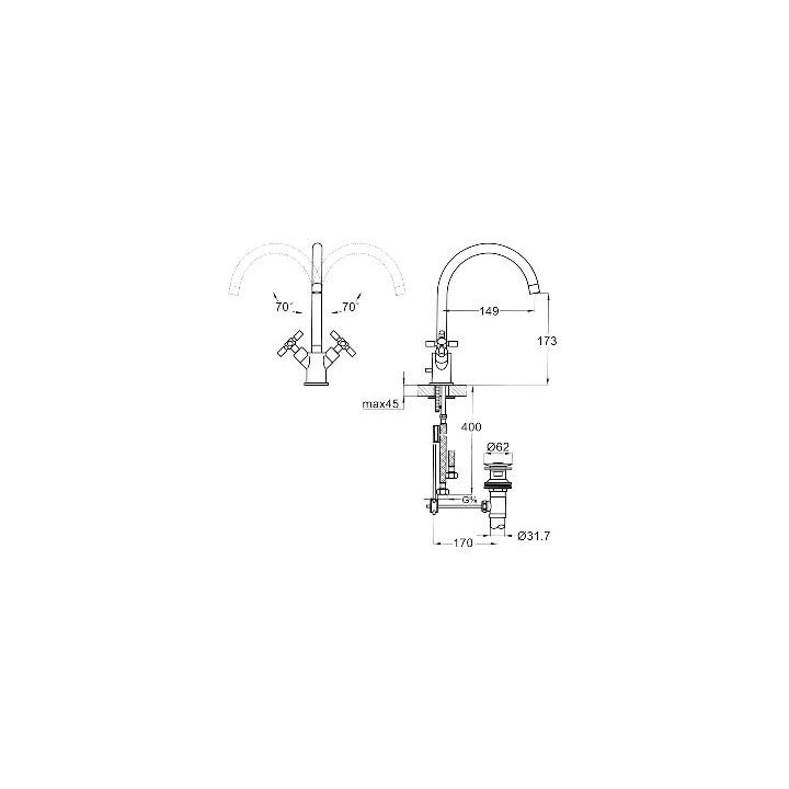 Bateria natryskowa podtynkowa Steinberg seria 250- sanitbuy.pl