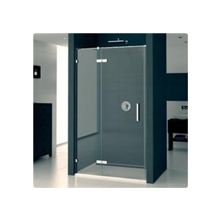 Drzwi Ronal Pur PUR1 do wnęki skrzydłowe do 2000 mm, lewe, chrom, szkło przeźroczyste- sanitbuy.pl