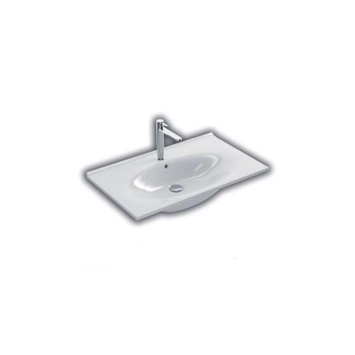 Umywalka Hatria Grandangolo 75 cm lewa- sanitbuy.pl