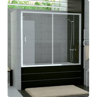 Parawan Ronal PUB2 wannowy dwuczęściowy składany, prawy- sanitbuy.pl