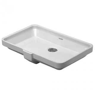 Umywalka Duravit 2nd Floor blatowa 580x415 mm, bez otworu- sanitbuy.pl