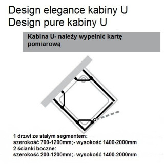 Tür dusch- huppe design 501 - falt-, b 800 mm- sanitbuy.pl