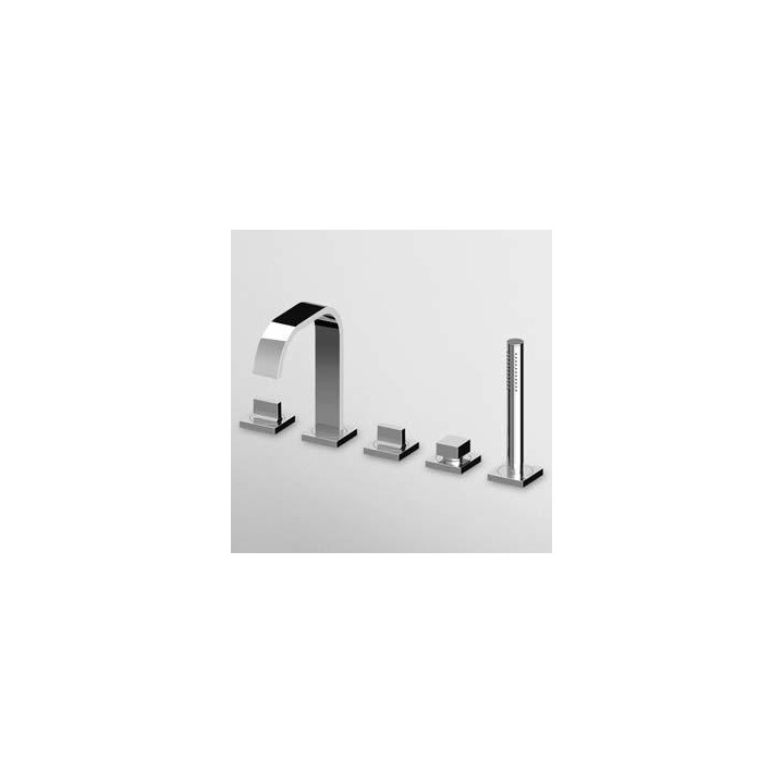 Bateria Zucchetti Aguablu wannowa 5-otworowa- sanitbuy.pl