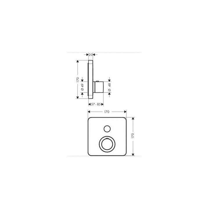 Armaturthermostatisch axor montreux unterputz- sanitbuy.pl