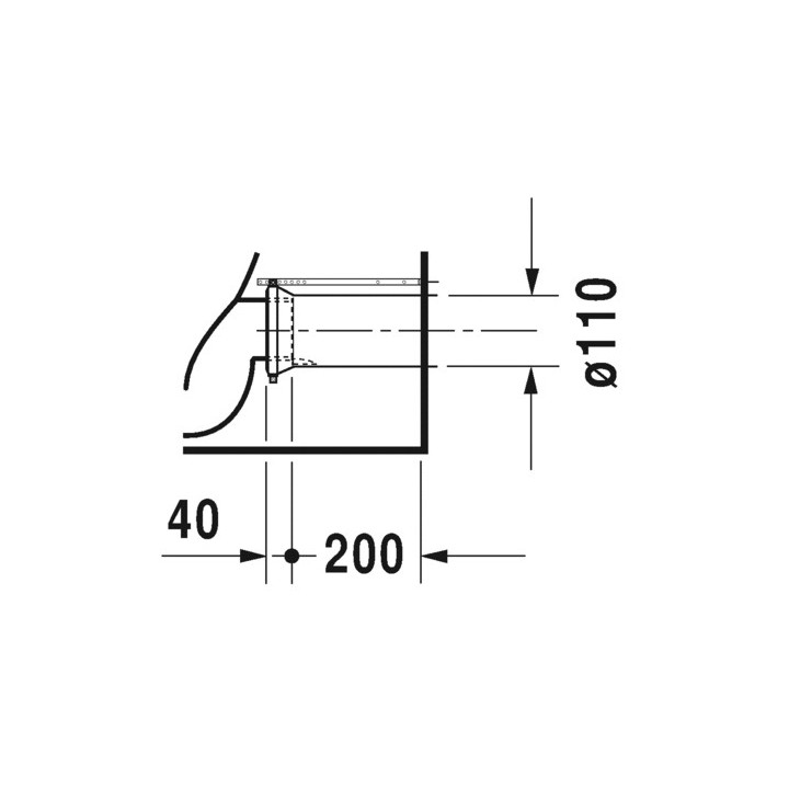 Waschtischduravit Darling new 550x480 mm, mit 1 Anschluss- sanitbuy.pl