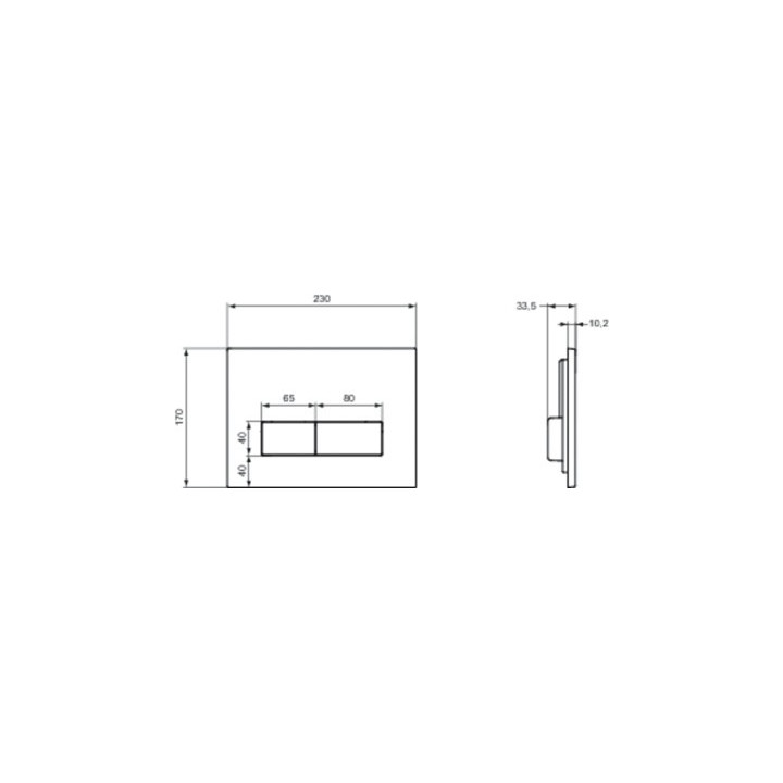 Bidet Ideal Standard Connect space, hängend, krótki- sanitbuy.pl