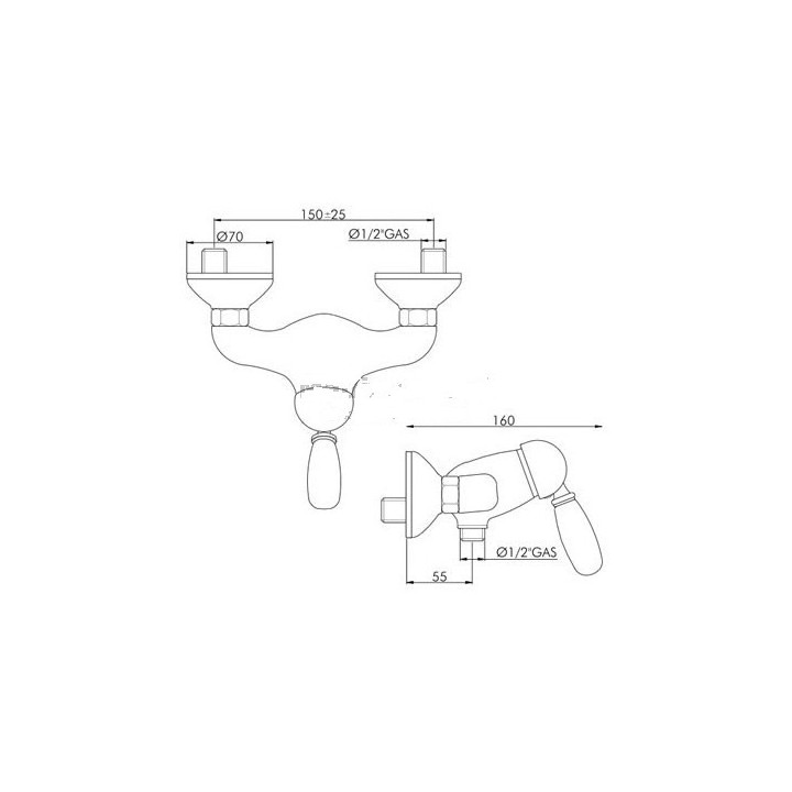 ArmaturDusch- aufputz Hansgrohe Talis S- sanitbuy.pl