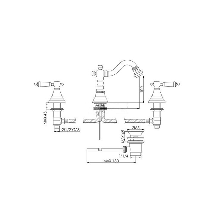 ArmaturDusch- aufputz Hansgrohe Talis S- sanitbuy.pl
