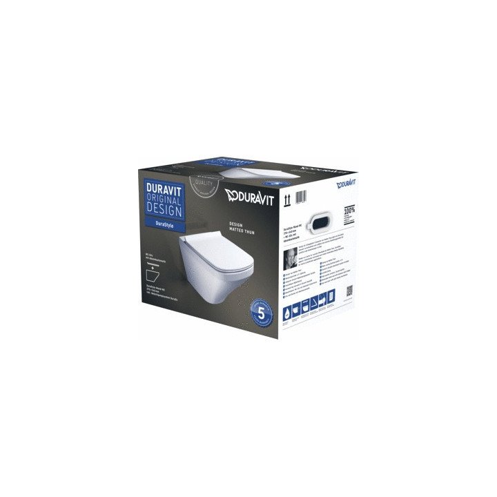 Miska Duravit DuraStyle wisząca, 37 x 54 cm- sanitbuy.pl