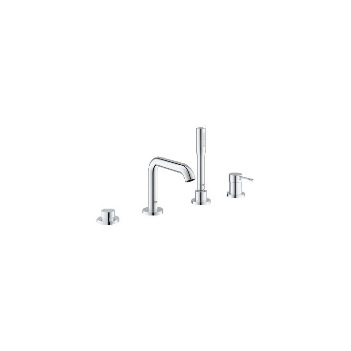 Bateria wannowa Grohe Essence stojąca, wys. 251 mm, chrom, 4-otworowa- sanitbuy.pl