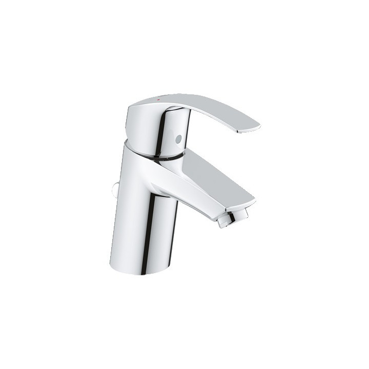 Bateria umywalkowa Grohe Eurosmart stojąca, wys. 184 mm, chrom, jednootworowa- sanitbuy.pl