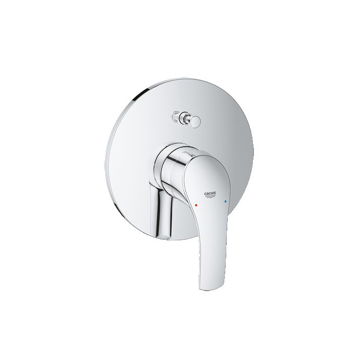 Bateria prysznicowa Grohe Eurosmart ścienna, chrom, jednouchwytowa- sanitbuy.pl
