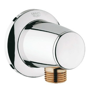 Kolanko przyłączeniowe GROHE Movario ścienne, chrom- sanitbuy.pl