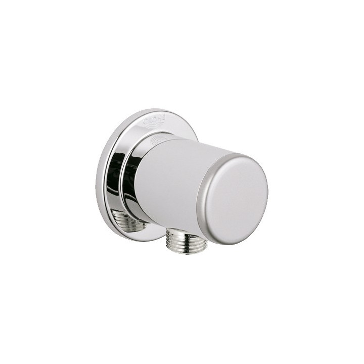 Kolanko przyłączeniowe GROHE Rainshower ścienne, szlachetna biel- sanitbuy.pl