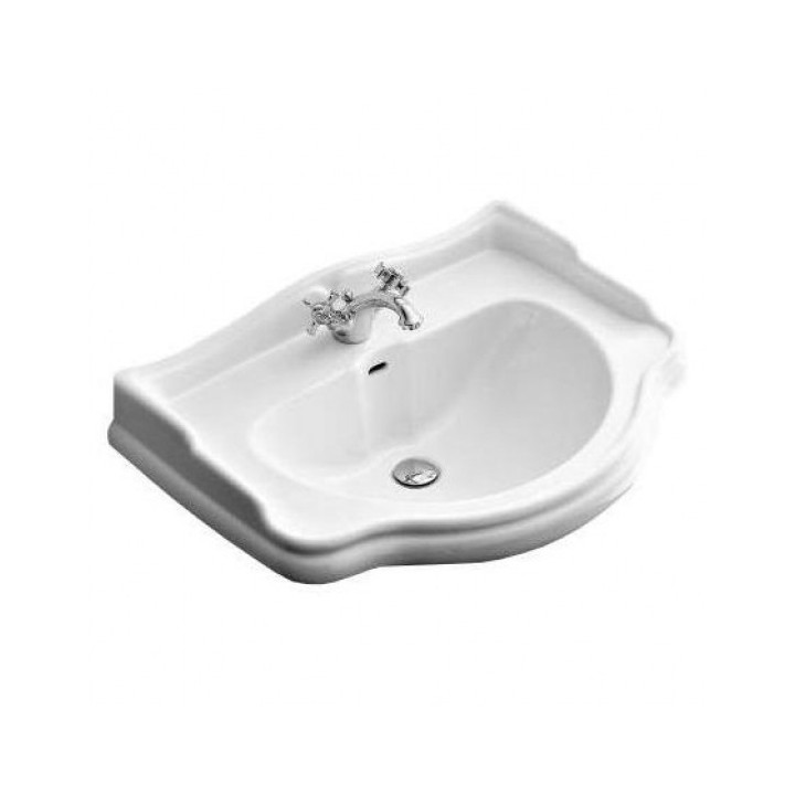 Waschtischkerasan retro 73x54 cm mit 1 anschluss- sanitbuy.pl