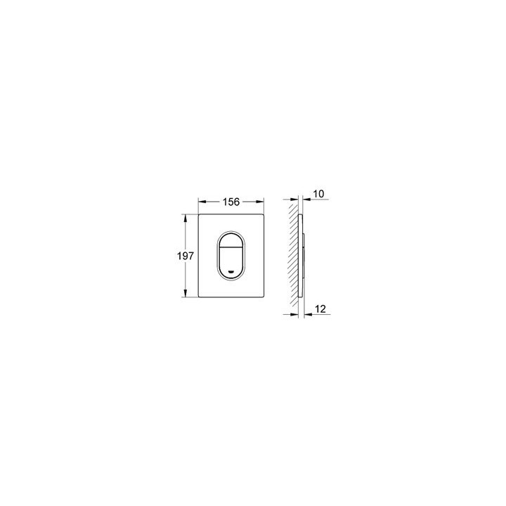 Arm do deszczownicy Grohe sufitowe 296mm- sanitbuy.pl