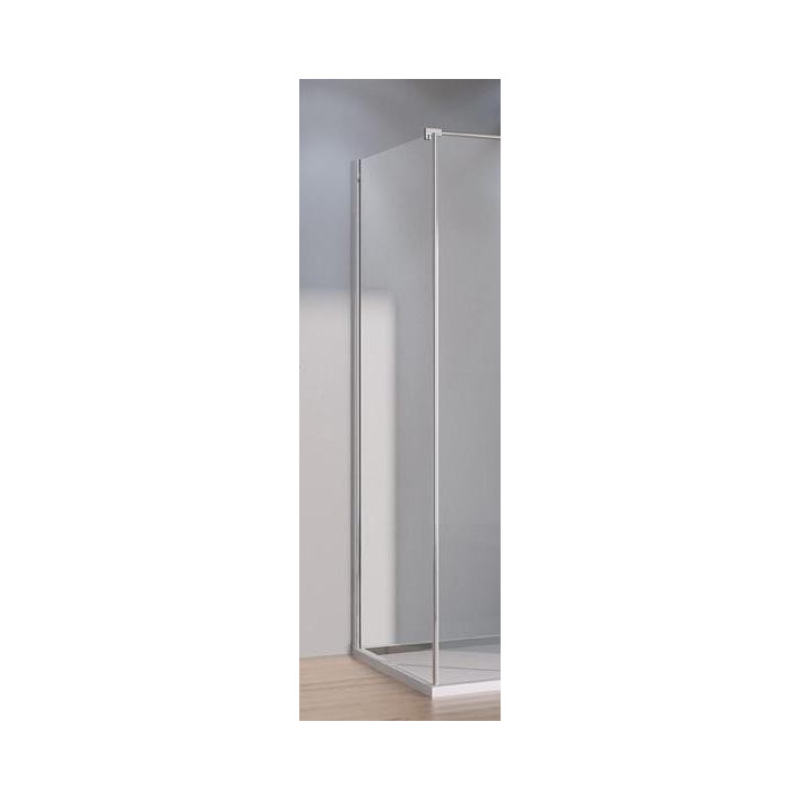 Ścianka boczna SanSwiss PUR PUD3P lewa, szer. 700 mm, wys. 2000 mm, chrom, przezroczysta- sanitbuy.pl