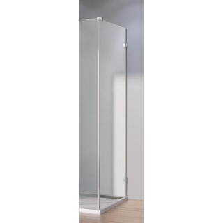 Ścianka boczna SanSwiss PUR PURDT3 szer. 1001 - 1600 mm, wys. do 2300 mm (MAX), chrom, przezroczysta- sanitbuy.pl