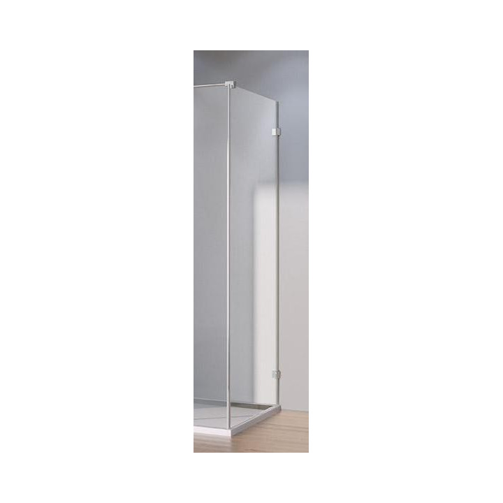 Ścianka boczna SanSwiss PUR PURDT3 szer. 1001 - 1600 mm, wys. do 2300 mm (MAX), chrom, przezroczysta- sanitbuy.pl