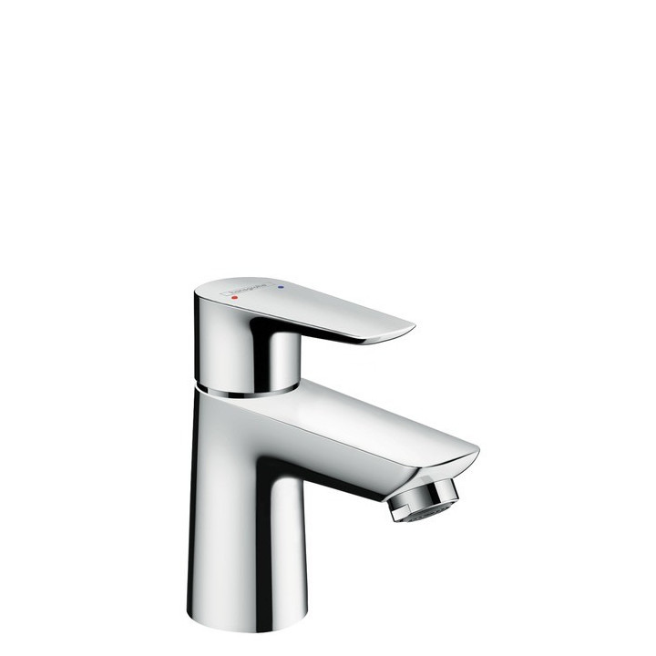 Bateria umywalkowa 1-uchwytowa Hansgrohe Talis E 80 wys. 158 mm, chrom, komplet odpływowy Push Open- sanitbuy.pl