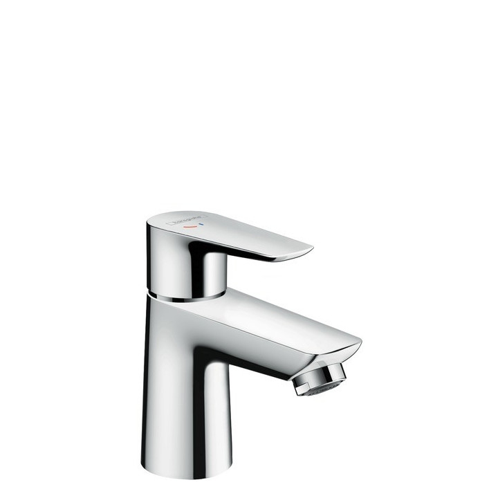 Bateria umywalkowa 1-uchwytowa Hansgrohe Talis E 80 wys. 158 mm, chrom, CoolStart, komplet odpływowy- sanitbuy.pl