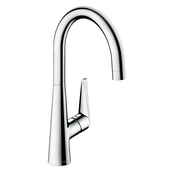 Bateria kuchenna 1-uchwytowa Hansgrohe Talis S 260 wys. 400 mm, chrom, obrotowa wylewka- sanitbuy.pl