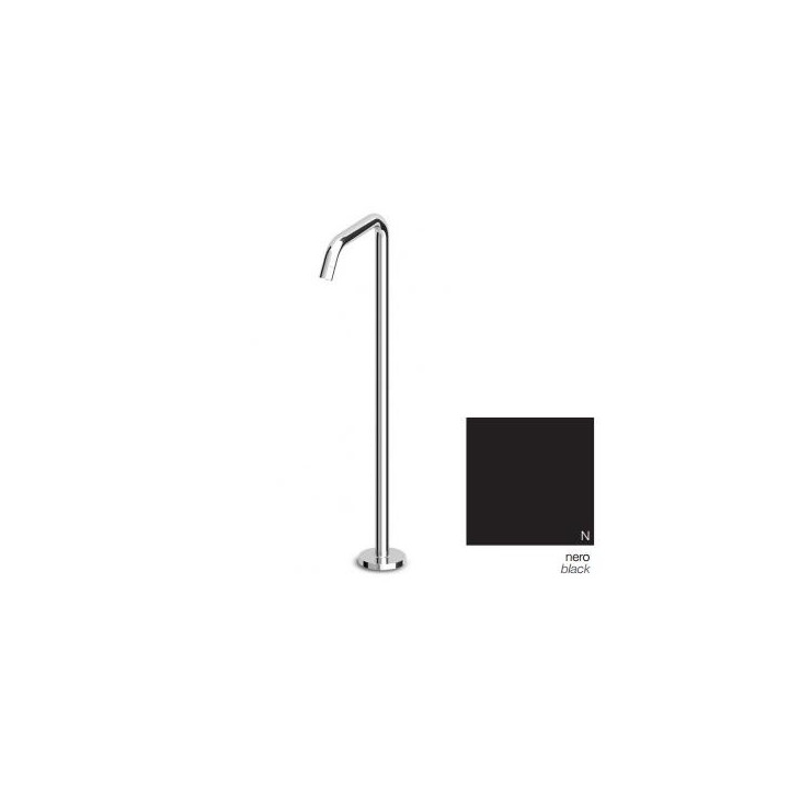 Bateria wannowa Zucchetti Isystick wolnostojąca, wys. 800 mm, biała- sanitbuy.pl