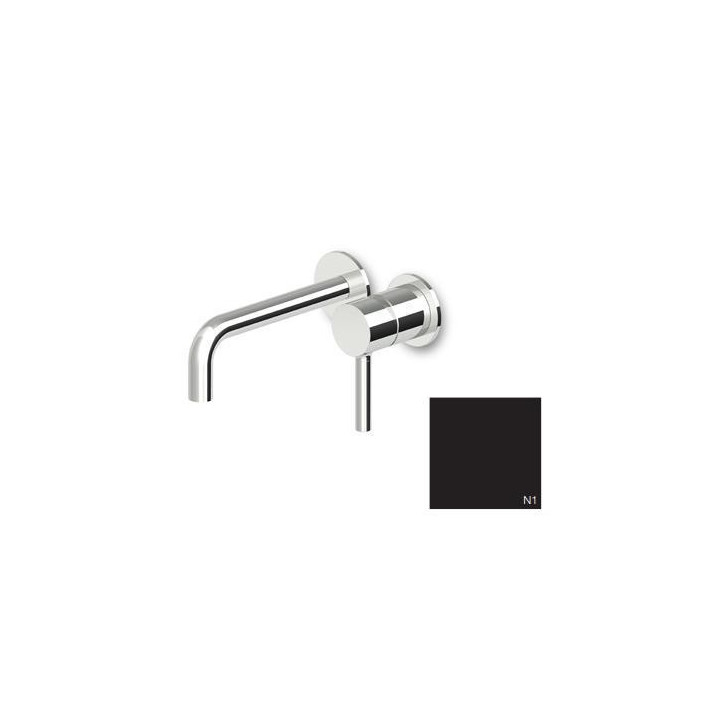 Bateria umywalkowa Zucchetti PAN ścienna, 2-otworowa, biały mat- sanitbuy.pl
