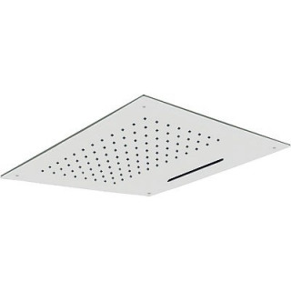 Tres Cuadro Kopfbrause Decken-  aus rostfreiem Stahl mit Kaskade 50x50cm- sanitbuy.pl
