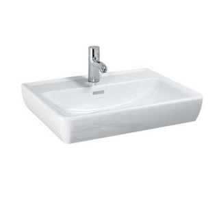 Waschtisch rechteckig Laufen Pro hängend, 60 x 48 cm, weiß, mit Hahnloch- sanitbuy.pl