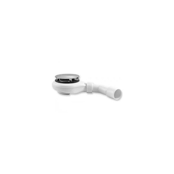 Ablaufgarnitur i korek Hüppe EasyStep rund, Chrom, przepływ 0,8 l/s- sanitbuy.pl
