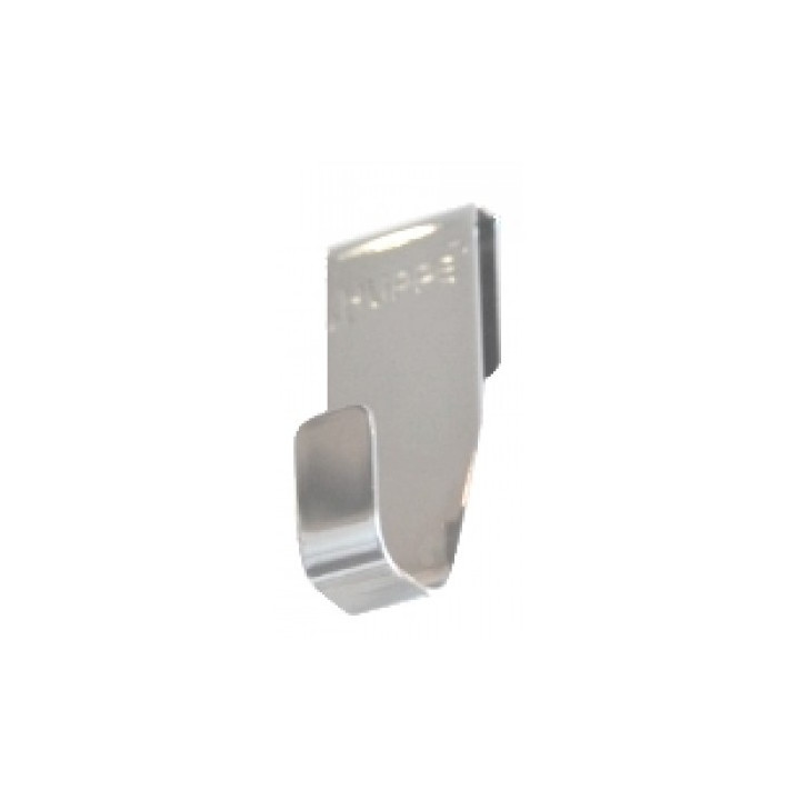 Halter na ściągaczkę Hüppe Chrom, szer. 74 mm- sanitbuy.pl