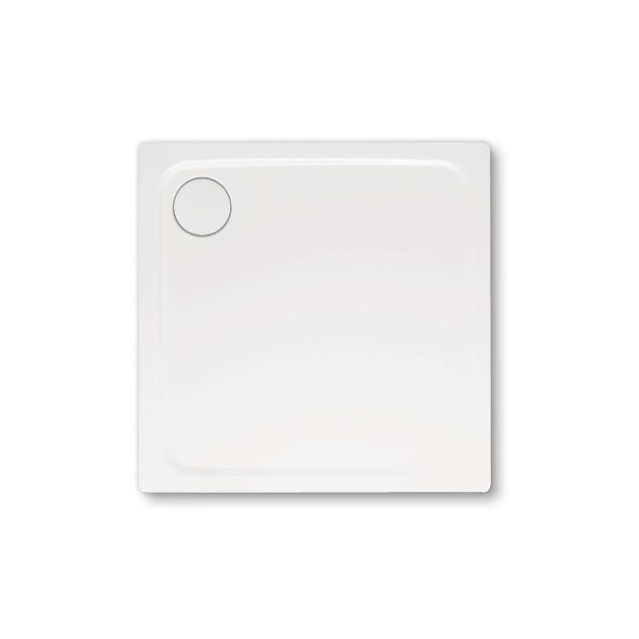 Duschwanne quadratisch Kaldewei Superplan Plus 80 x 80 x 2,5 cm, weiß, Montagerahmen FR/ESR II - sanitbuy.pl