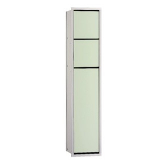 Schrank wbudowana Emco Asis Module 150 aluminium/transparent, 81 x 17 x 15,5 cm- sanitbuy.pl