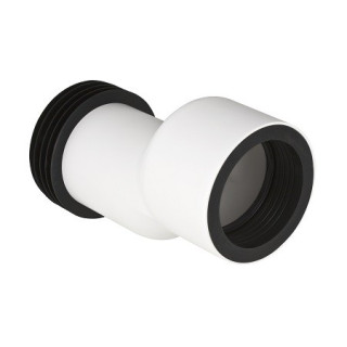 Króciec przyłączeniowy odpływu do WC Geberit Monolith do muszli stojących mit Ablauf ściennym, dł. 300 mm, schwarz- sanitbuy.pl