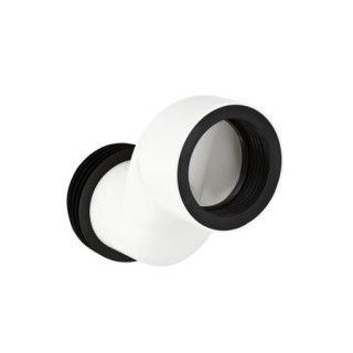 Króciec przyłączeniowy odpływu do WC Geberit Monolith do muszli stojących, dł. 30 mm, weiß alpin, odsadzkowy- sanitbuy.pl