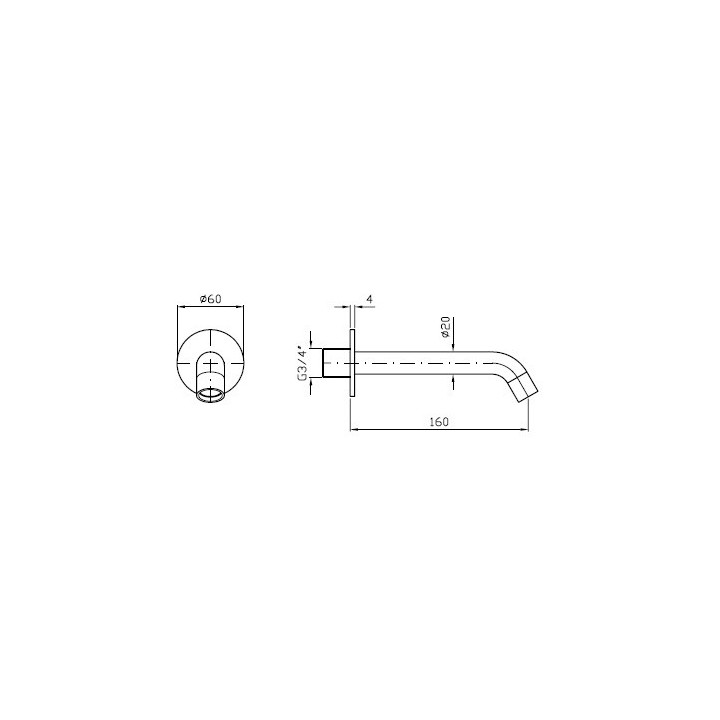 Armatur Brause-, thermostatisch Zucchetti Pan Unterputz, zawór mit Abstellfunktion, Chrom- sanitbuy.pl
