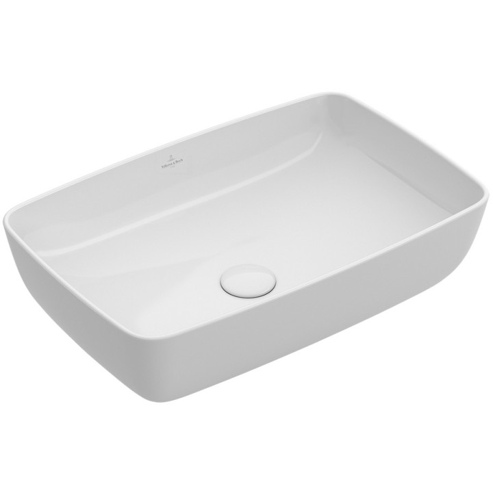 Aufsatzwaschtisch, rechteckig Villeroy & Boch Artis weiß Alpin, 58 x 38 cm, - sanitbuy.pl