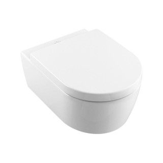 Wand-wc Villeroy&Boch Avento bezrantowa wraz mit WC-Sitz mit Softclosing cienką, weiß- sanitbuy.pl